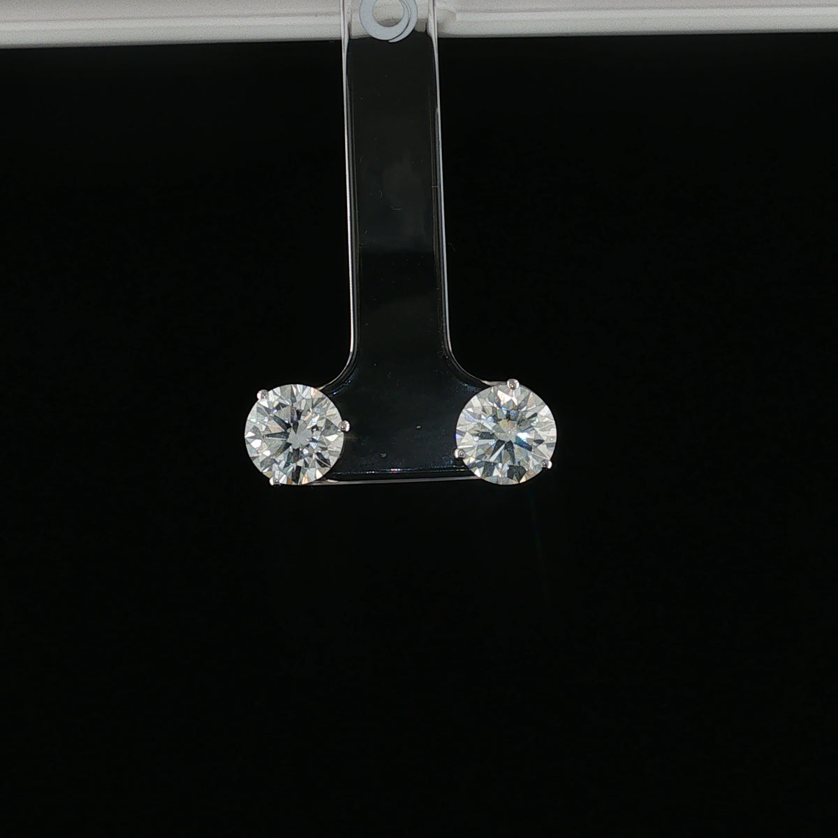 4.14 ct TW Lab-Grown Diamond Earrings in 14K Gold