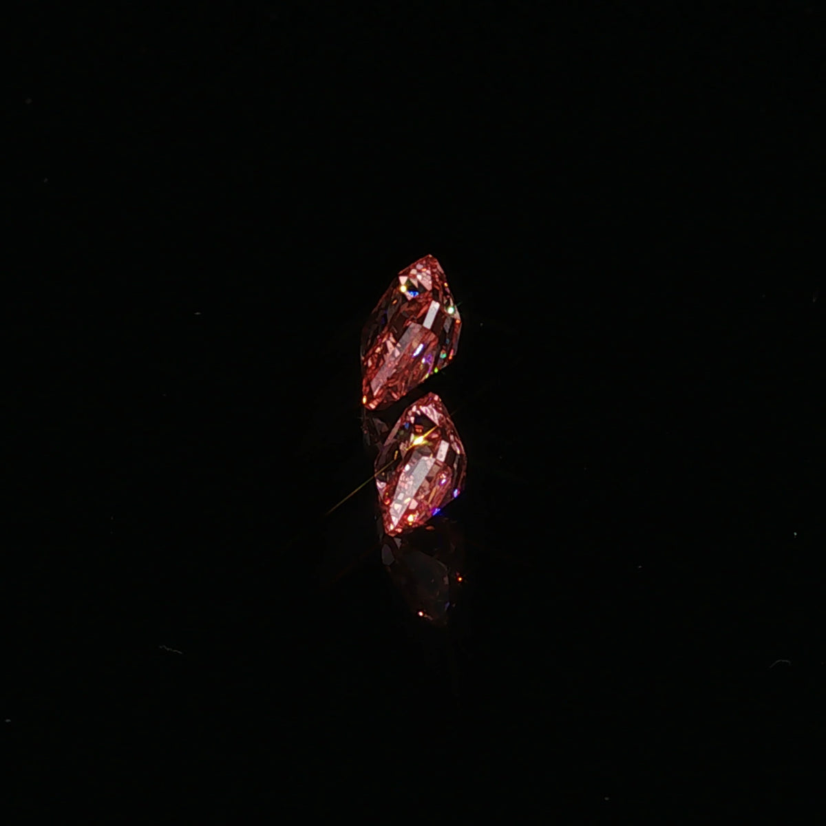 Love Chosen — 3.04 ct + 1.66 ct Fancy Vivid Pink Diamond Pair