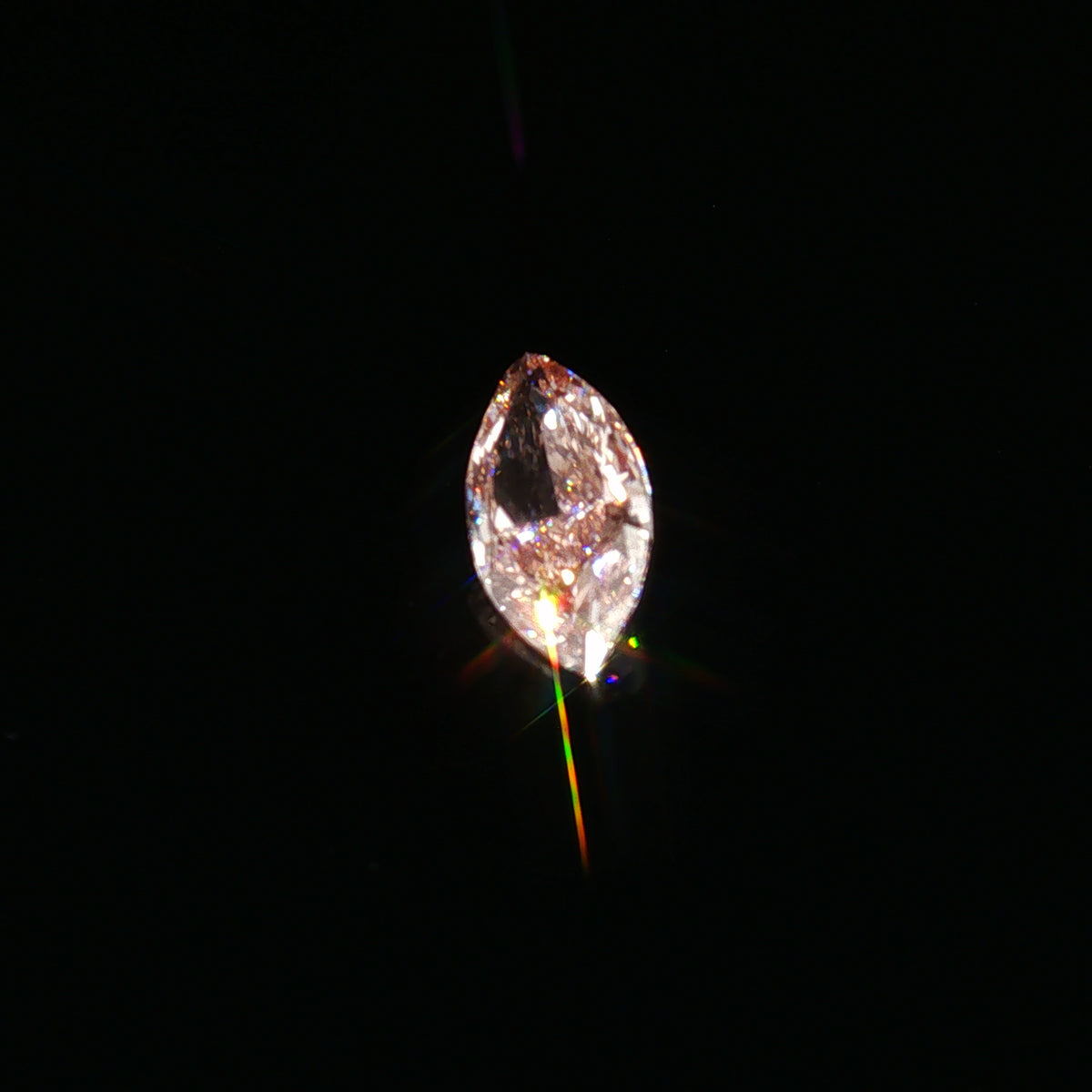 2.4 ct Lab-Grown PINK Marquis Fancy Intense Pink VS 1