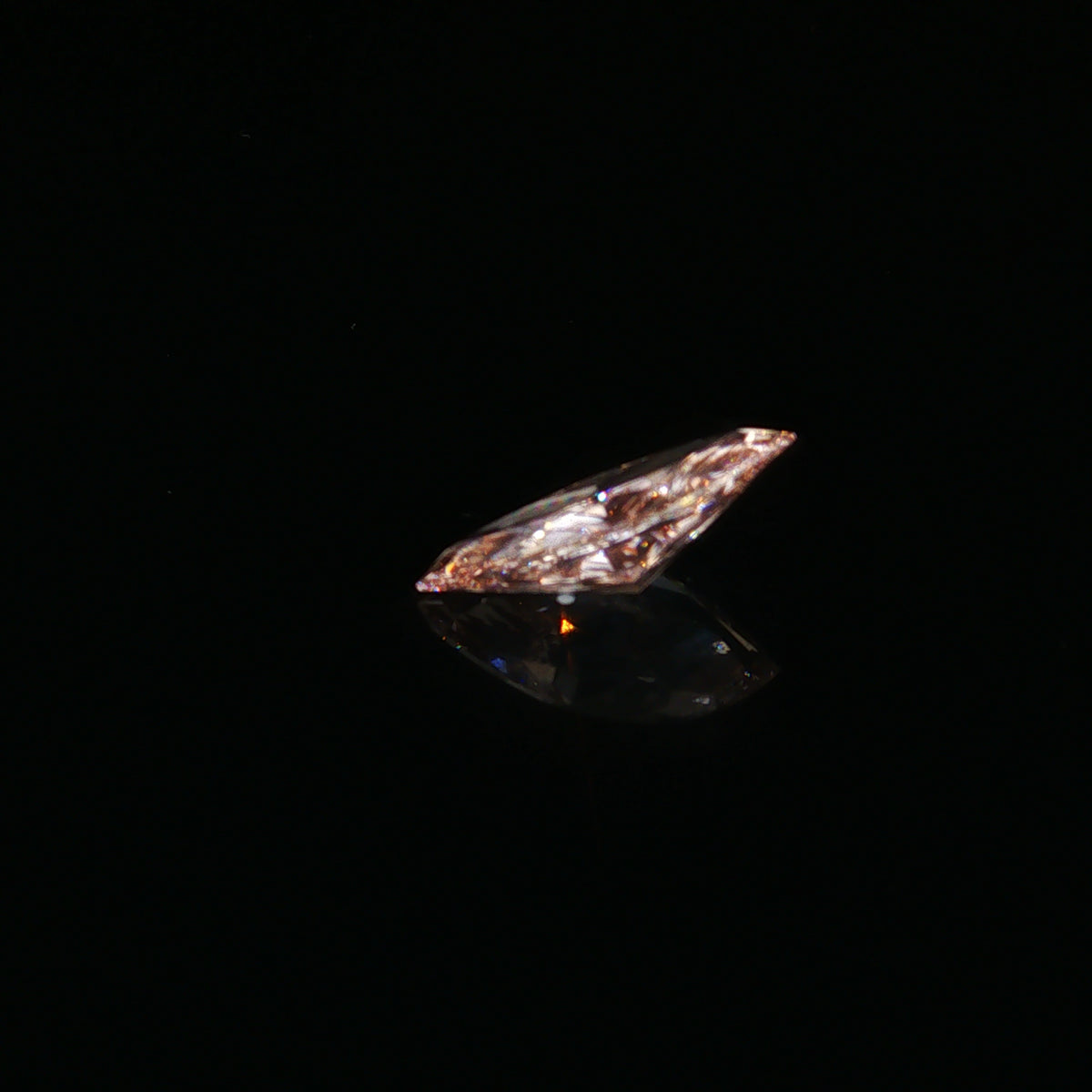 2.4 ct Lab-Grown PINK Marquis Fancy Intense Pink VS 1