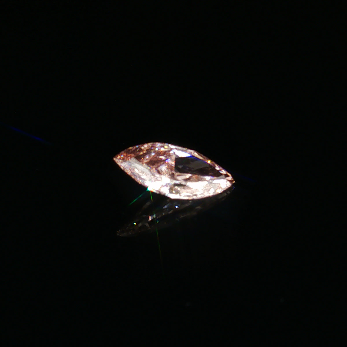 2.4 ct Lab-Grown PINK Marquis Fancy Intense Pink VS 1
