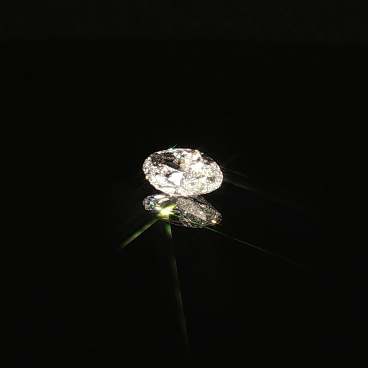 1.08 ct Lab-Grown Moval F VS 1