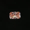 3.11 ct Lab-Grown Cut cornered rectangular modified brilliant Fancy Vivid Pink VVS 2