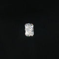 1.1 ct Lab-Grown Cut cornered rectangular modified brilliant E VVS 2