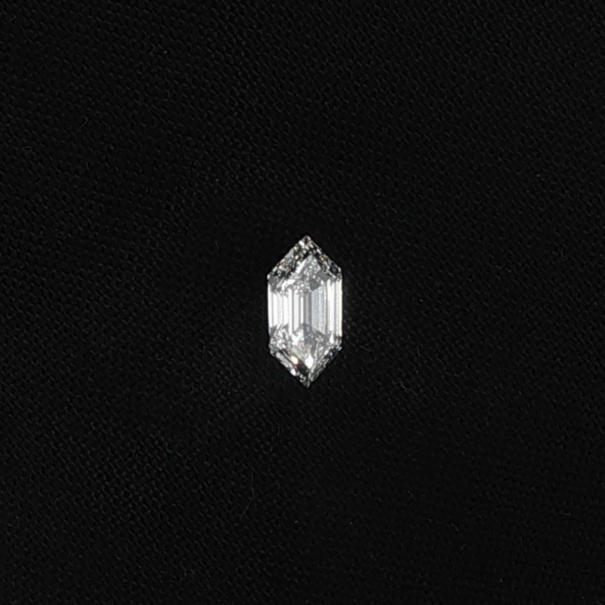 0.84 ct Lab-Grown Hexagonal Modified Step Cut D VS 1