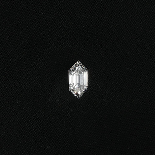 0.84 ct Lab-Grown Hexagonal Modified Step Cut D VS 1
