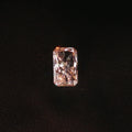 3 ct Lab-Grown Cut cornered rectangular modified brilliant Fancy Brown Pink VS 2