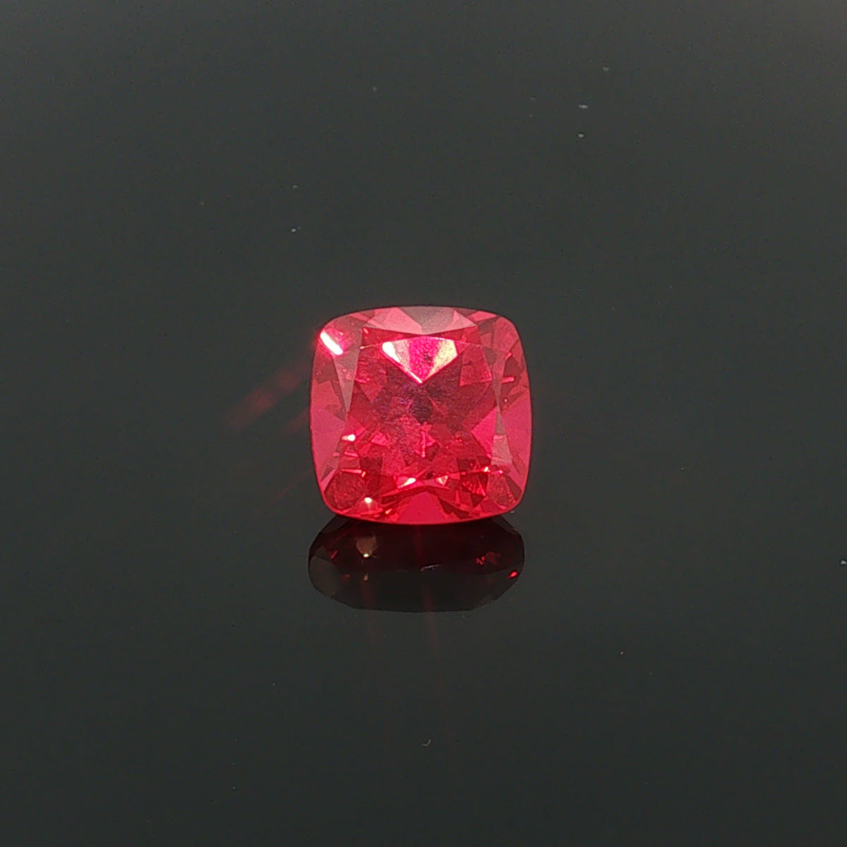 10.2 ct Lab-Grown Red Cushion Mixed Cut