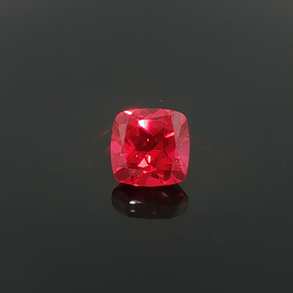 10.2 ct Lab-Grown Red Cushion Mixed Cut
