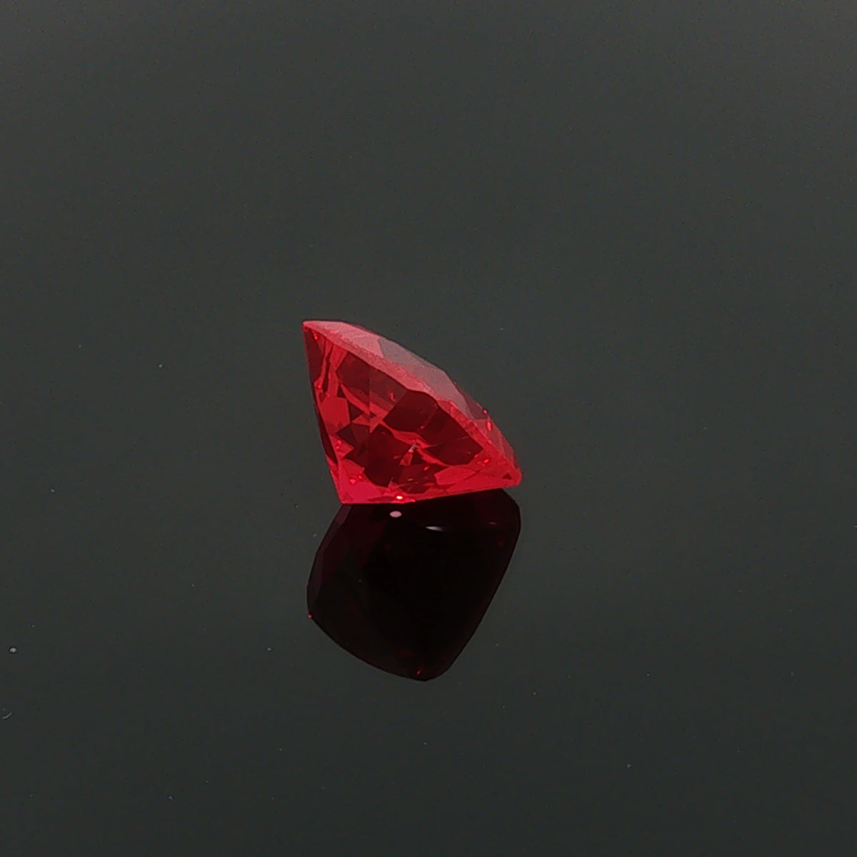 10.2 ct Lab-Grown Red Cushion Mixed Cut