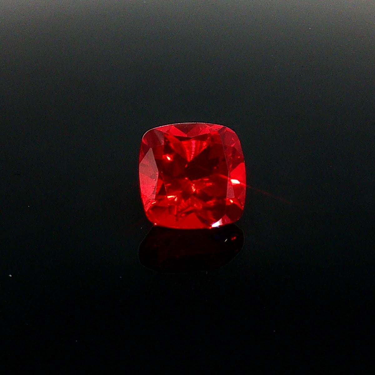 13.21 ct Lab-Grown Red Cushion Mixed Cut