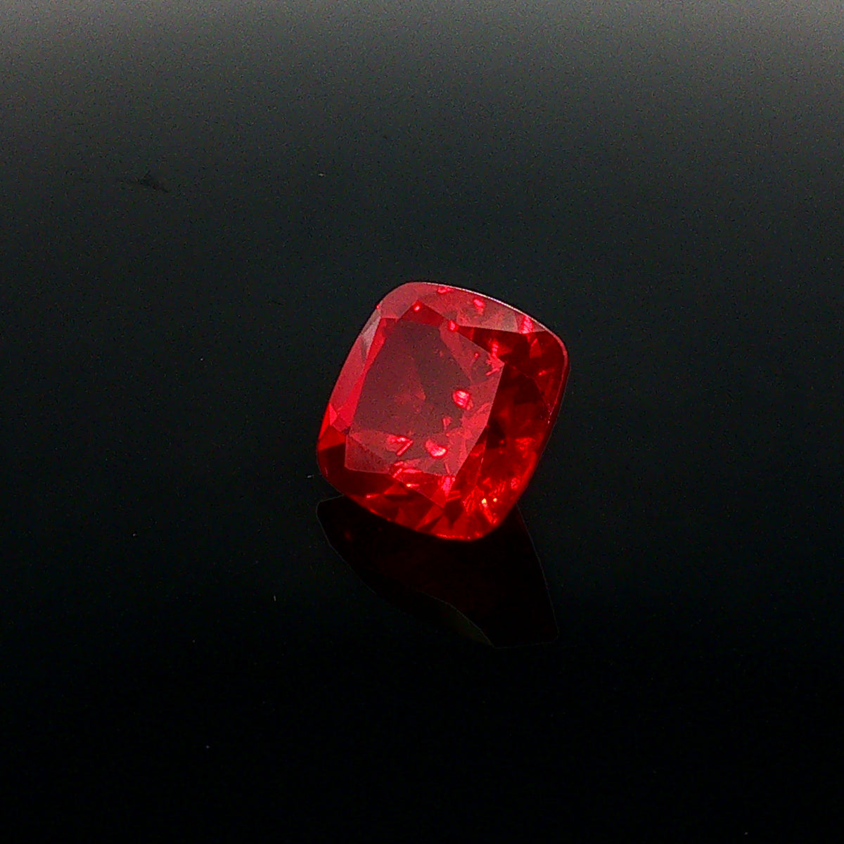 13.21 ct Lab-Grown Red Cushion Mixed Cut