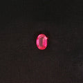 1.04 ct Lab-Grown Purplish Red Oval Mixed Cut