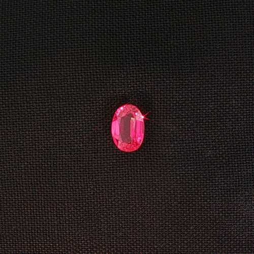 1.04 ct Lab-Grown Purplish Red Oval Mixed Cut