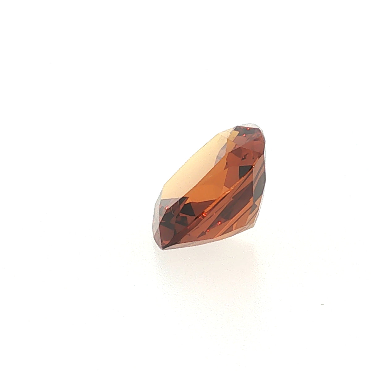 11.24 ct Lab-Grown Orangish Brown Square