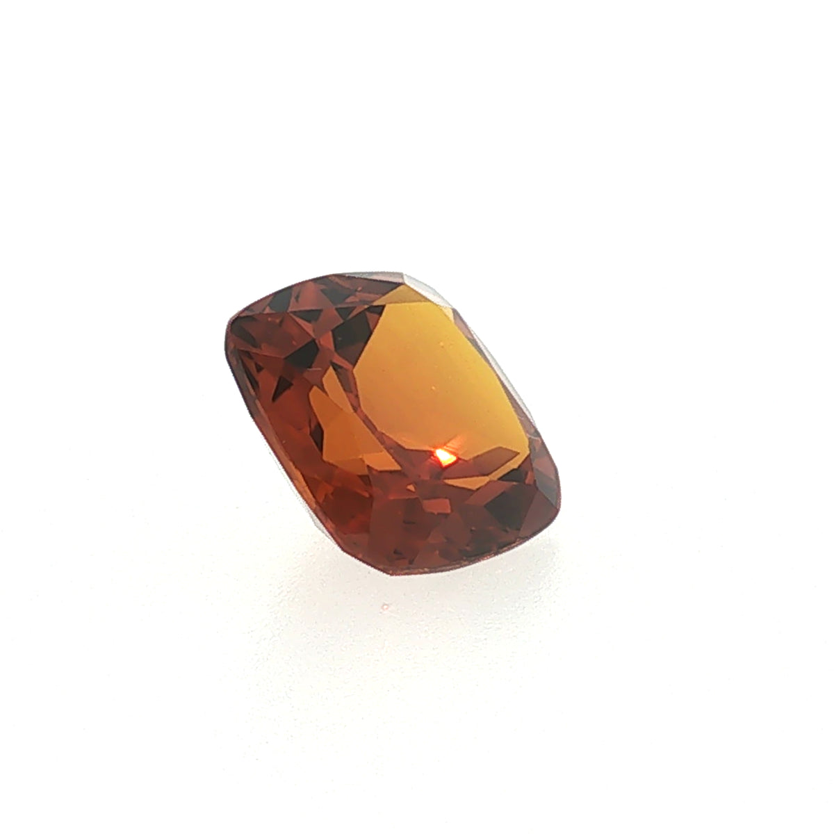 11.24 ct Lab-Grown Orangish Brown Square