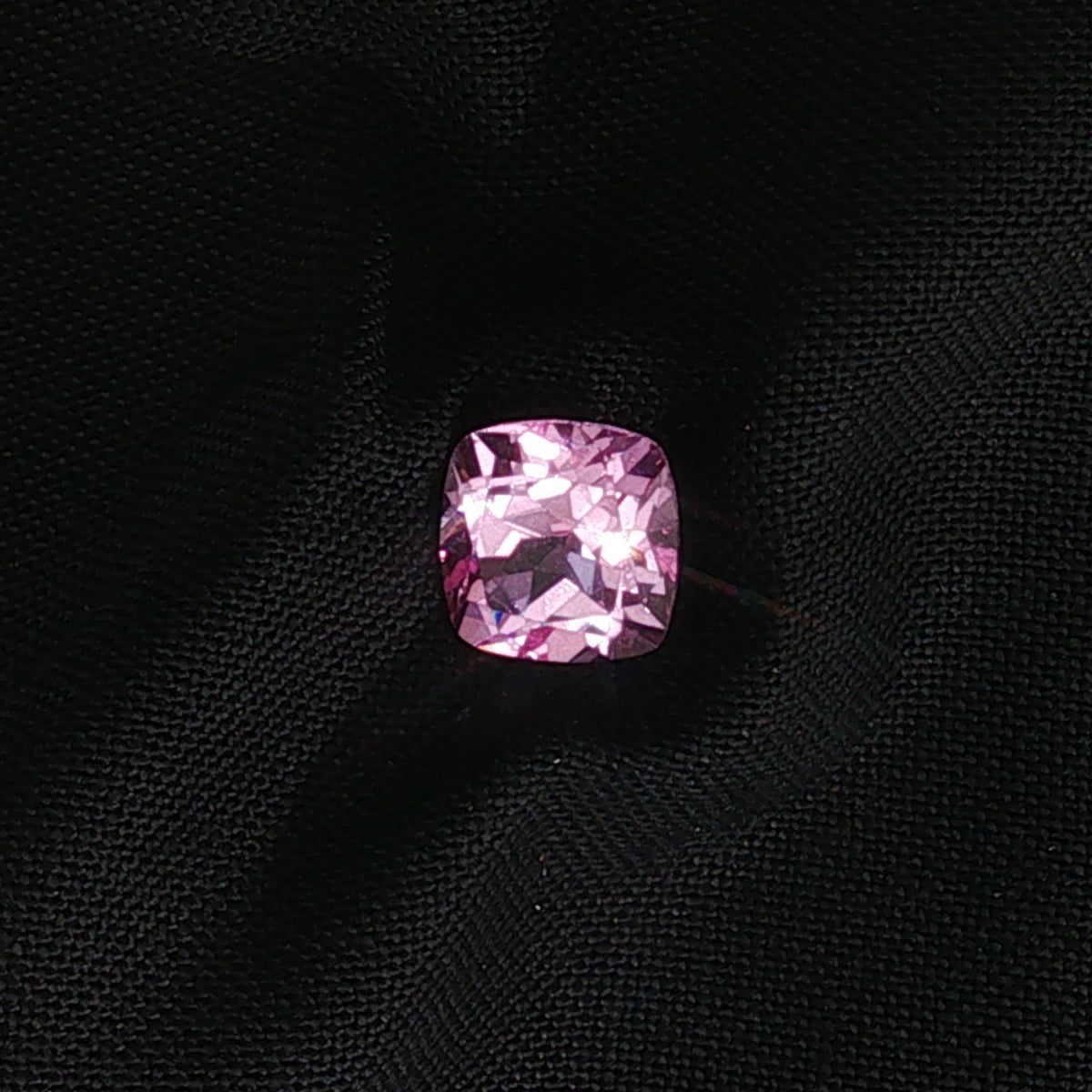 3.04 ct Lab-Grown Pink Cushion Mixed Cut