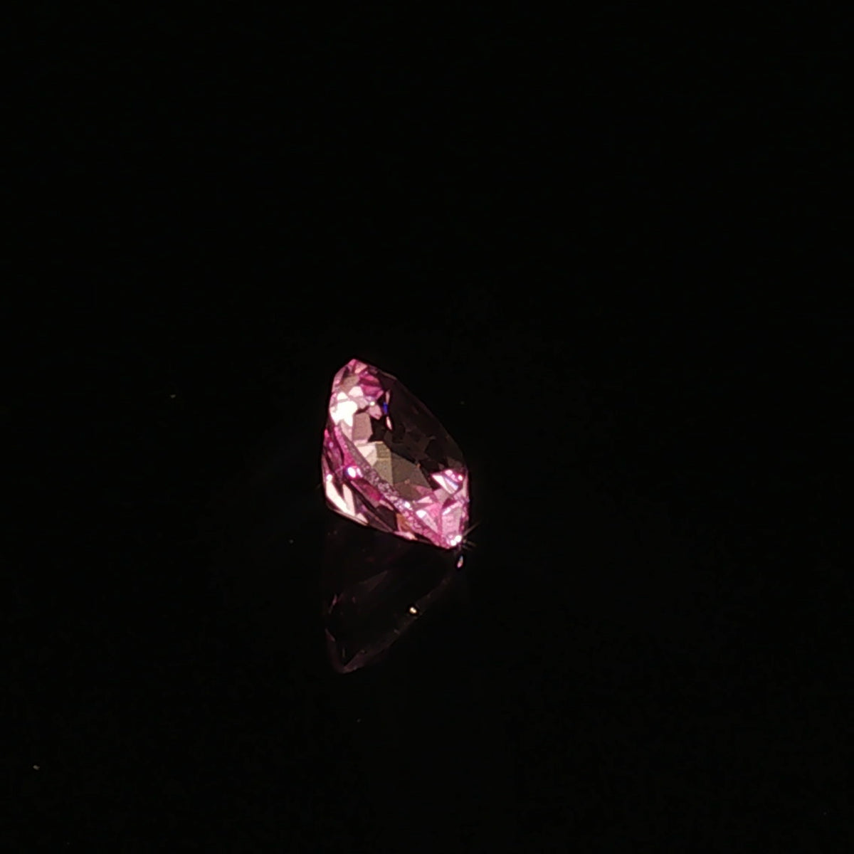 3.04 ct Lab-Grown Pink Cushion Mixed Cut
