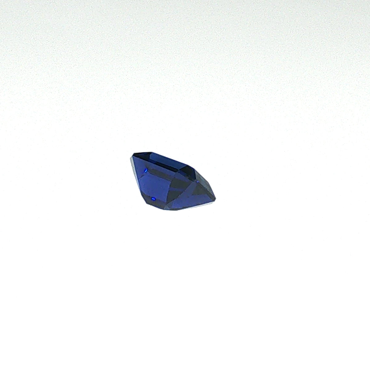 2.11 ct Lab-Grown Deep Blue Emerald
