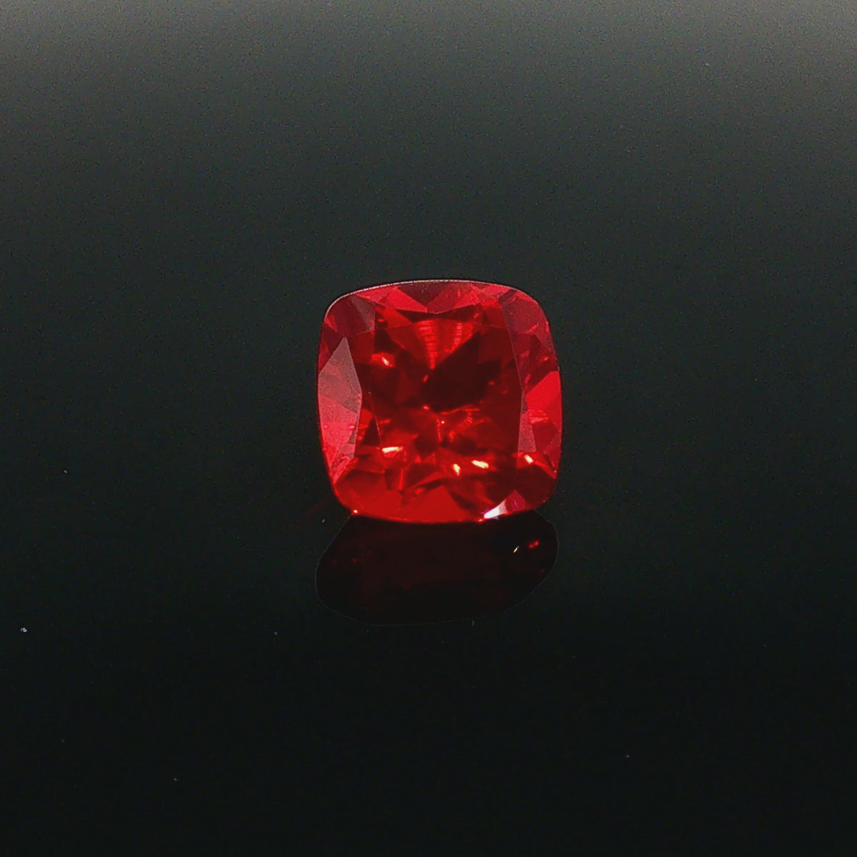 13.21 ct Lab-Grown Red Cushion Mixed Cut